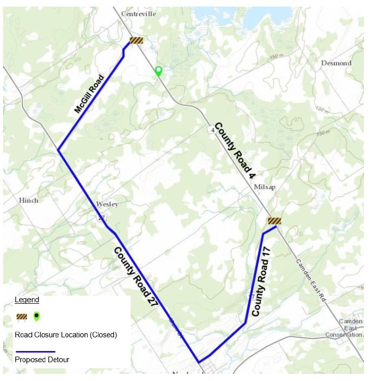 road closure mapping